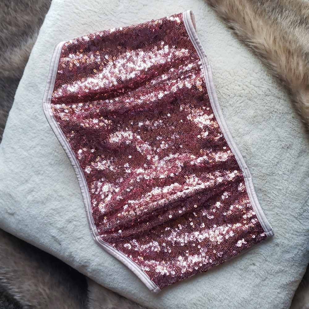 VS Sequins Crop Top